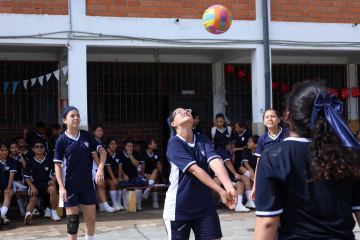 Estudiantes fortalecen valores a través del vóley — foto 43